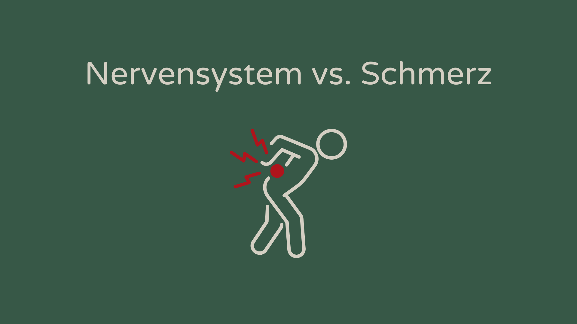 Warum dein Schmerz mehr mit deinem Nervensystem zu tun hat, als du denkst